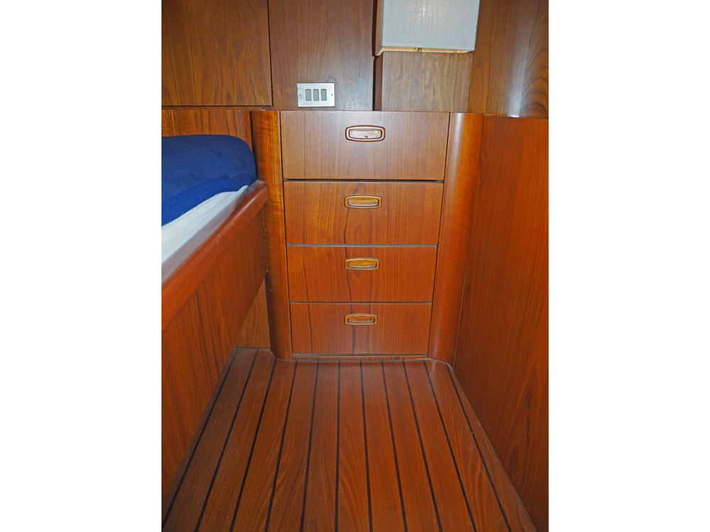 Achterkajuit, Accommodatie